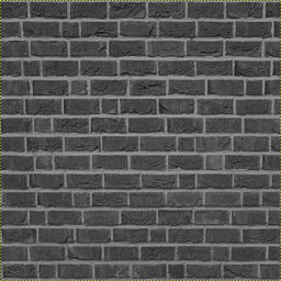 Preview of our brick texture converted to grayscale.